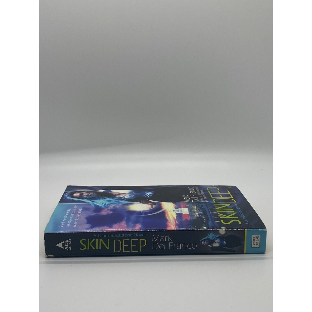 Mark Del Franco Skin Deep Laura Blackstone Novel Mass Market Paperback Good - Picture 2 of 4